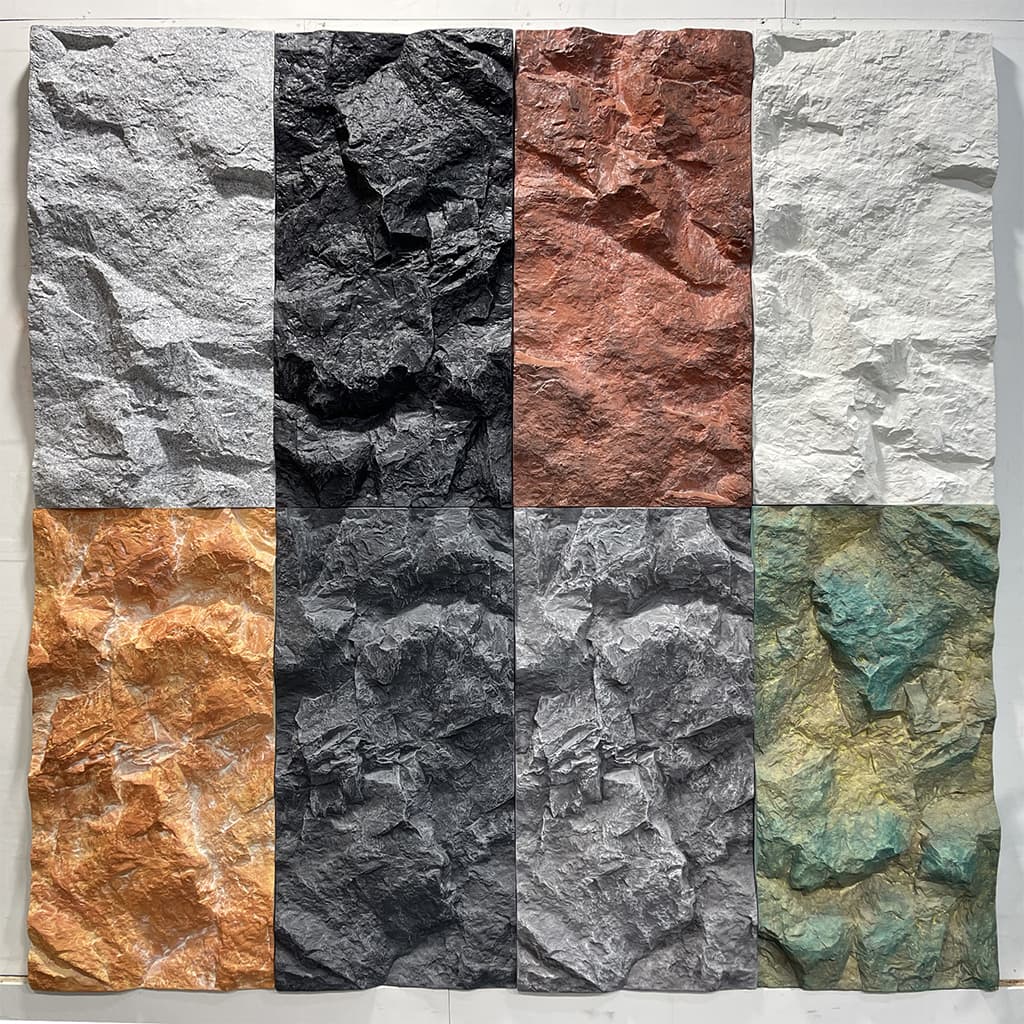 Pu Rock Stone Panel