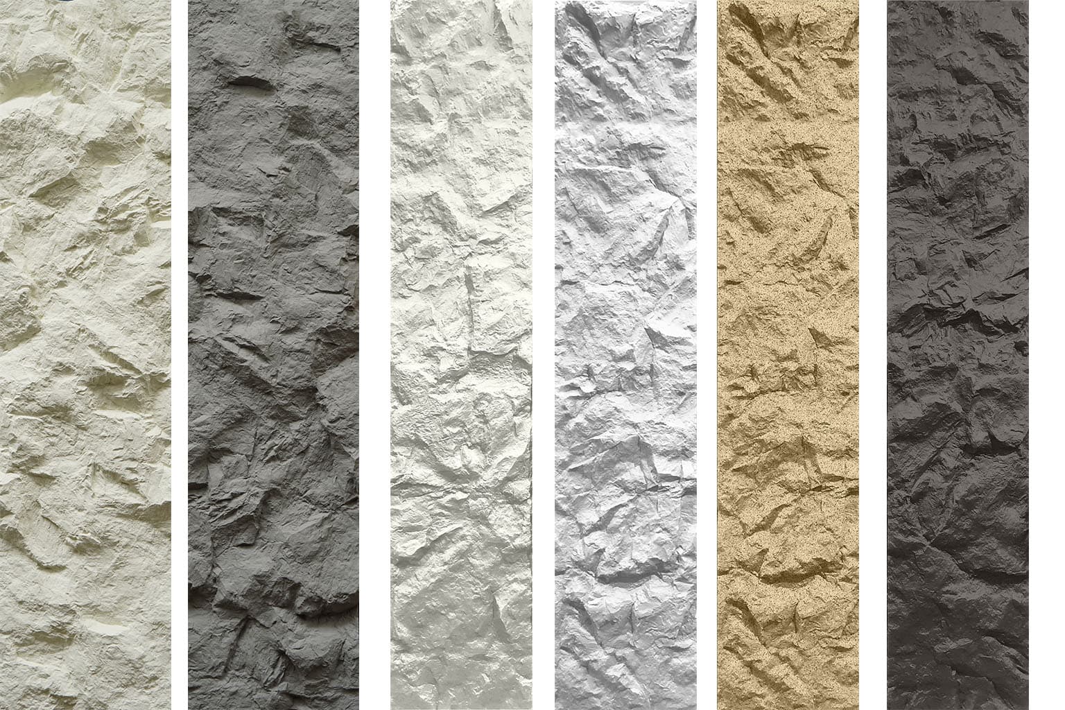 Three-Striped Pu Mountain Rock Panel