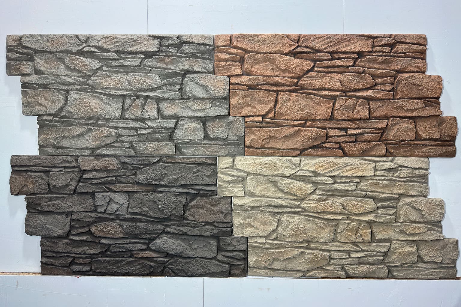 PU Sea Reef Stone Panel | Artificial Coastal Reef Faux Stone Wall Cladding