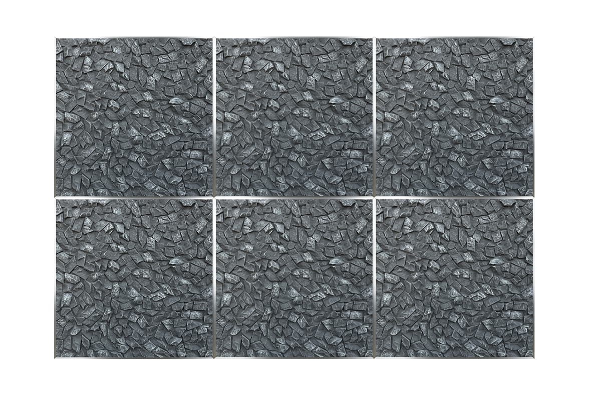 PU Gravel Slab Stone Wall Panel Pebble Texture Decorative Wall Cladding 2