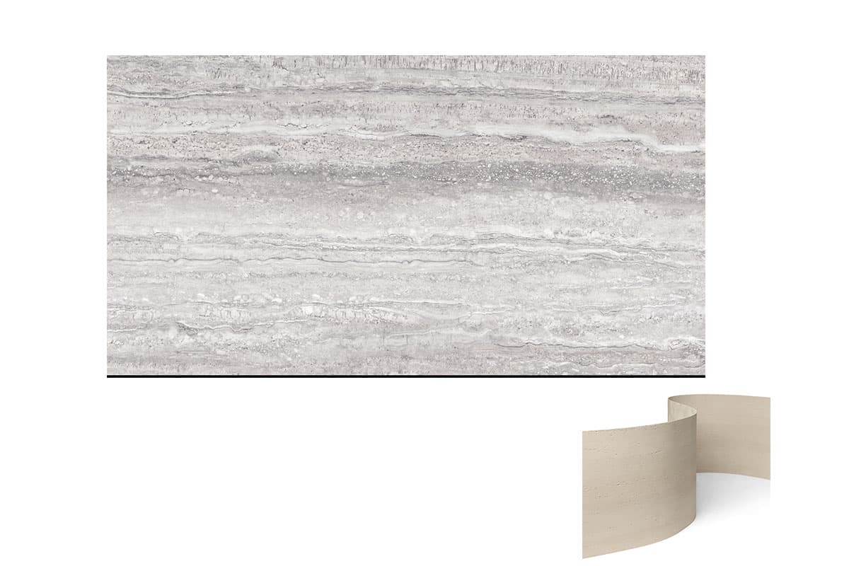 3D Printing Color Travertine Flexible MCM Tile Soft Stone Panel 2