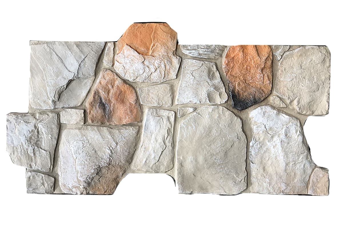 Pu Fortified Stone Panel-Easy Installation  Faux Fortress Stone Panel