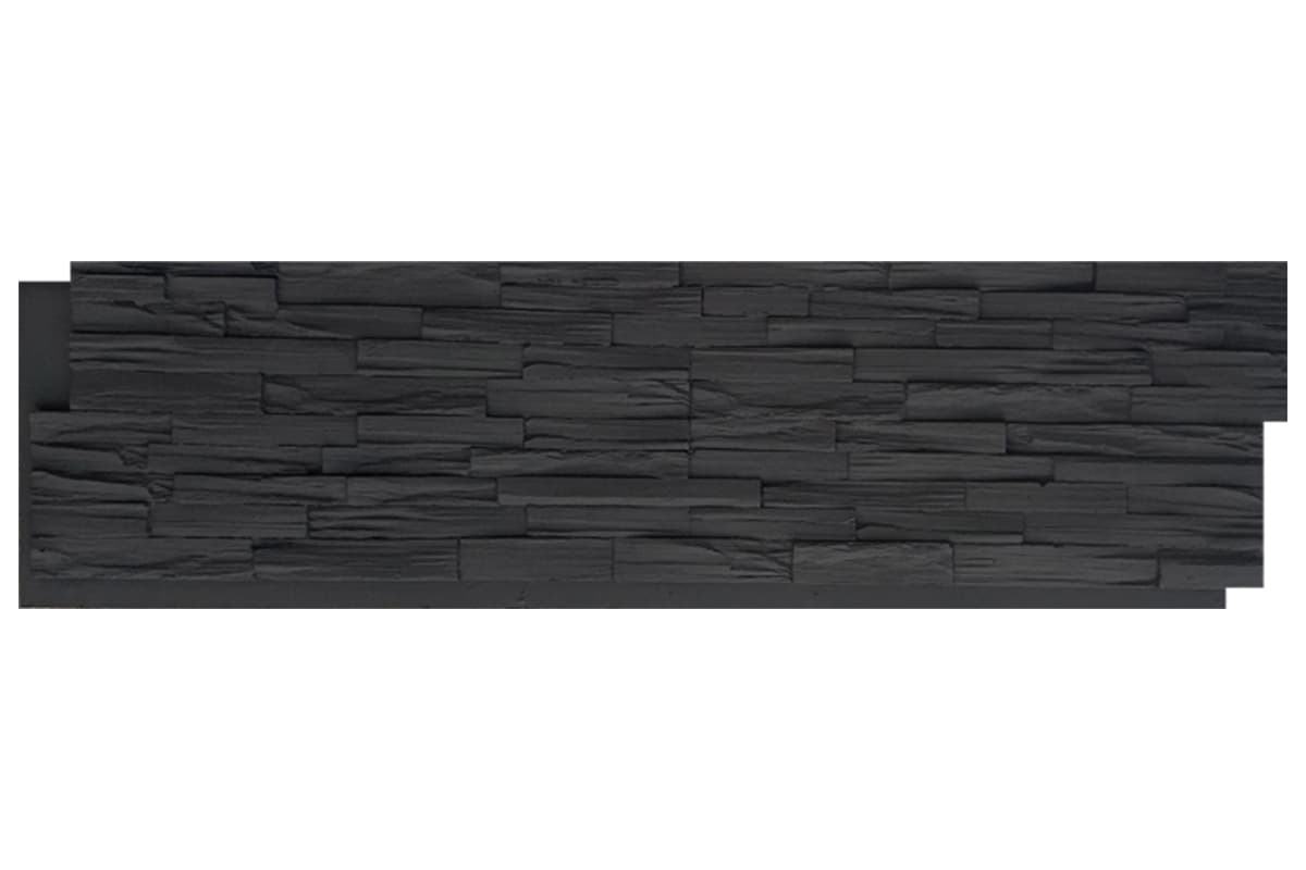 PU Wood Grain Stone Panel | Wood‑Textured Faux Stone for Decor Wall 2