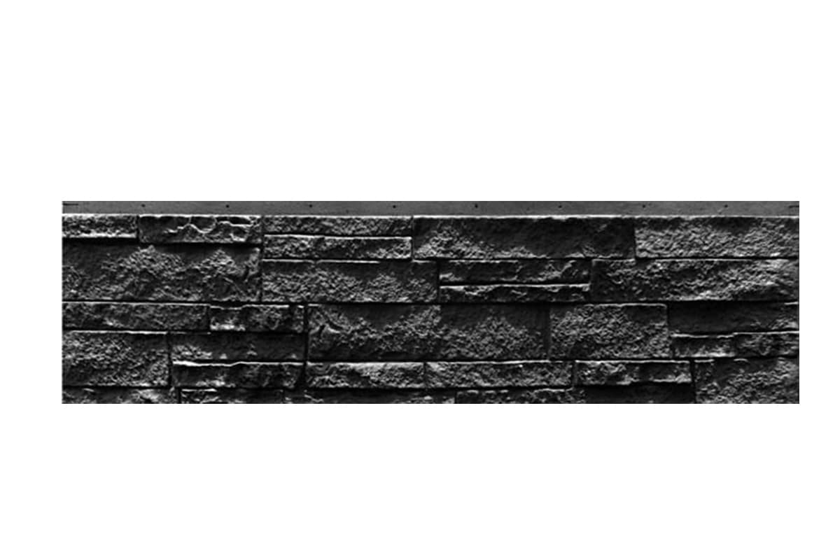 PU Rust Stone Panel | Artificial Fireproof Stacked Stone Wall Cladding